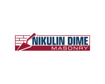 Logo design for a construction company by LogoArena professional logo designers. Submitted for Nikulin Dime Masonry logo contest by sdotype, entry number 137