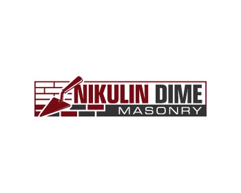 Logo design for a construction company by LogoArena professional logo designers. Submitted for Nikulin Dime Masonry logo contest by sdotype, entry number 128