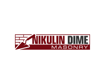 Logo design for a construction company by LogoArena professional logo designers. Submitted for Nikulin Dime Masonry logo contest by sdotype, entry number 87
