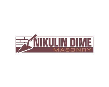 Logo design for a construction company by LogoArena professional logo designers. Submitted for Nikulin Dime Masonry logo contest by sdotype, entry number 134