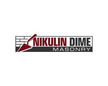 Logo design for a construction company by LogoArena professional logo designers. Submitted for Nikulin Dime Masonry logo contest by sdotype, entry number 143