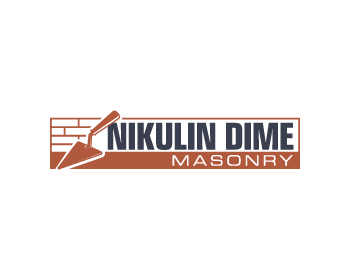 Logo design for a construction company by LogoArena professional logo designers. Submitted for Nikulin Dime Masonry logo contest by sdotype, entry number 135