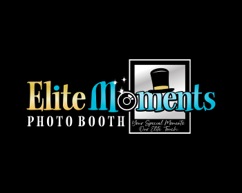 Logo design for a service industries company by LogoArena professional logo designers. Submitted for Elite Moments Photo Booth logo contest by Anton_WK, entry number 40