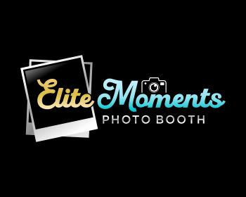 Logo design for a service industries company by LogoArena professional logo designers. Submitted for Elite Moments Photo Booth logo contest by Anton_WK, entry number 71