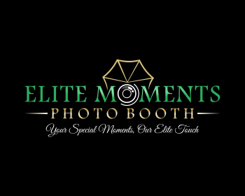 Logo design for a service industries company by LogoArena professional logo designers. Submitted for Elite Moments Photo Booth logo contest by Anton_WK, entry number 24