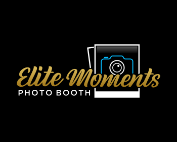 Logo design for a service industries company by LogoArena professional logo designers. Submitted for Elite Moments Photo Booth logo contest by Anton_WK, entry number 83