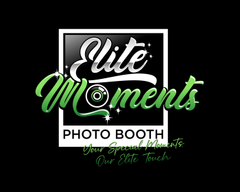 Logo design for a service industries company by LogoArena professional logo designers. Submitted for Elite Moments Photo Booth logo contest by Anton_WK, entry number 35