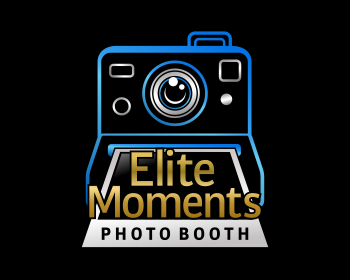 Logo design for a service industries company by LogoArena professional logo designers. Submitted for Elite Moments Photo Booth logo contest by Anton_WK, entry number 116