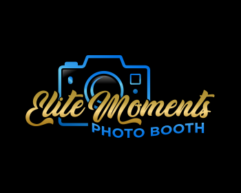 Logo design for a service industries company by LogoArena professional logo designers. Submitted for Elite Moments Photo Booth logo contest by Anton_WK, entry number 97