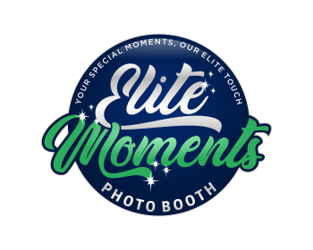 Logo design for a service industries company by LogoArena professional logo designers. Submitted for Elite Moments Photo Booth logo contest by Anton_WK, entry number 15