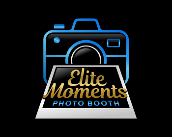 Logo design for a service industries company by LogoArena professional logo designers. Submitted for Elite Moments Photo Booth logo contest by Anton_WK, entry number 111