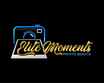Logo design for a service industries company by LogoArena professional logo designers. Submitted for Elite Moments Photo Booth logo contest by Anton_WK, entry number 105