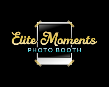 Logo design for a service industries company by LogoArena professional logo designers. Submitted for Elite Moments Photo Booth logo contest by Anton_WK, entry number 70