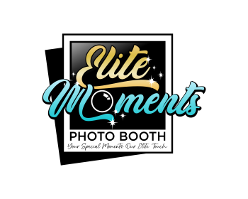 Logo design for a service industries company by LogoArena professional logo designers. Submitted for Elite Moments Photo Booth logo contest by Anton_WK, entry number 36