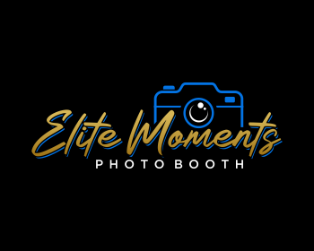 Logo design for a service industries company by LogoArena professional logo designers. Submitted for Elite Moments Photo Booth logo contest by Anton_WK, entry number 91