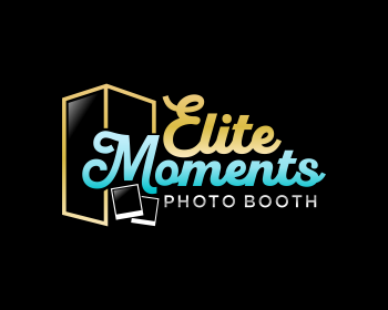 Logo design for a service industries company by LogoArena professional logo designers. Submitted for Elite Moments Photo Booth logo contest by Anton_WK, entry number 73