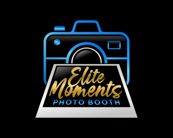 Logo design for a service industries company by LogoArena professional logo designers. Submitted for Elite Moments Photo Booth logo contest by Anton_WK, entry number 112