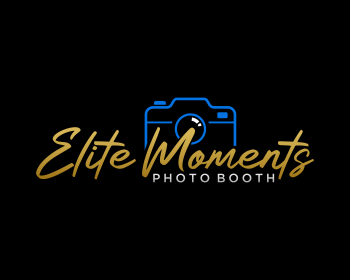 Logo design for a service industries company by LogoArena professional logo designers. Submitted for Elite Moments Photo Booth logo contest by Anton_WK, entry number 93