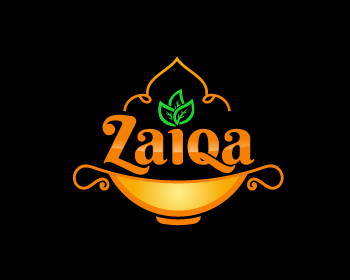 Logo design for a restaurant company by LogoArena professional logo designers. Submitted for Zaiqa logo contest by Azep-Bima, entry number 103