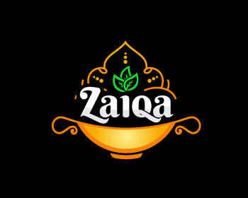 Logo design for a restaurant company by LogoArena professional logo designers. Submitted for Zaiqa logo contest by Azep-Bima, entry number 90