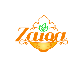 Logo design for a restaurant company by LogoArena professional logo designers. Submitted for Zaiqa logo contest by Azep-Bima, entry number 79