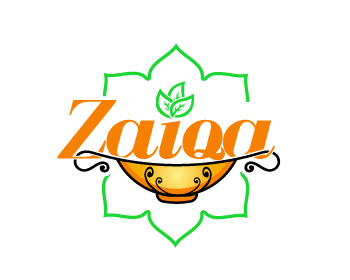 Logo design for a restaurant company by LogoArena professional logo designers. Submitted for Zaiqa logo contest by Azep-Bima, entry number 77