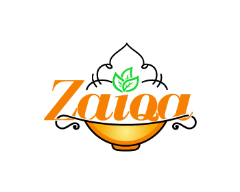 Logo design for a restaurant company by LogoArena professional logo designers. Submitted for Zaiqa logo contest by Azep-Bima, entry number 80
