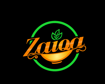 Logo design for a restaurant company by LogoArena professional logo designers. Submitted for Zaiqa logo contest by Azep-Bima, entry number 82