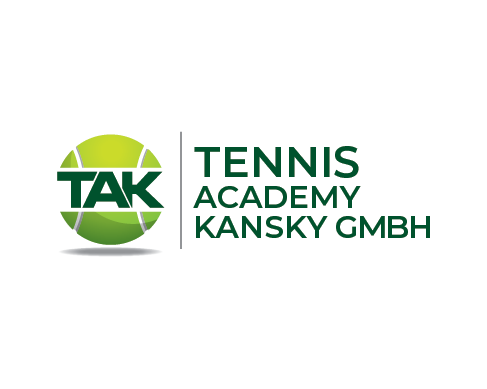 Logo design for a sports company by LogoArena professional logo designers. Submitted for Tennis Academy Kansky GmbH logo contest by Azep-Bima, entry number 56