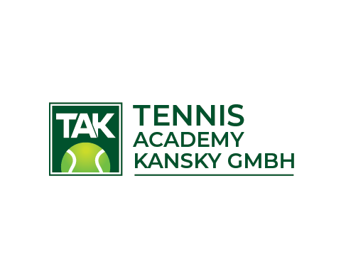 Logo design for a sports company by LogoArena professional logo designers. Submitted for Tennis Academy Kansky GmbH logo contest by Azep-Bima, entry number 97