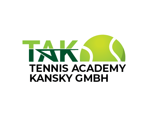 Logo design for a sports company by LogoArena professional logo designers. Submitted for Tennis Academy Kansky GmbH logo contest by Azep-Bima, entry number 60