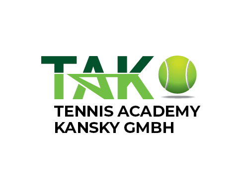 Logo design for a sports company by LogoArena professional logo designers. Submitted for Tennis Academy Kansky GmbH logo contest by Azep-Bima, entry number 93