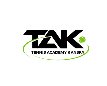 Logo design for a sports company by LogoArena professional logo designers. Submitted for Tennis Academy Kansky GmbH logo contest by Azep-Bima, entry number 231
