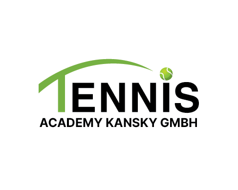 Logo design for a sports company by LogoArena professional logo designers. Submitted for Tennis Academy Kansky GmbH logo contest by Azep-Bima, entry number 54