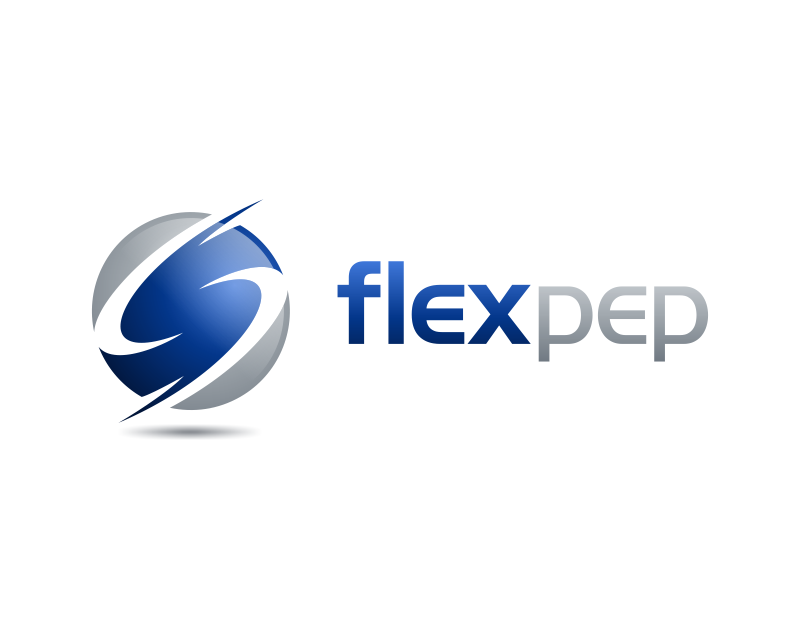 Logo design for a technology company by LogoArena professional logo designers. Submitted for Flexpep logo contest by anung_design, entry number 225