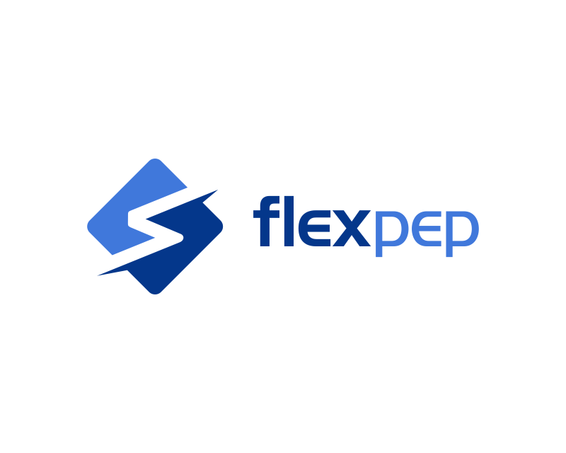 Logo design for a technology company by LogoArena professional logo designers. Submitted for Flexpep logo contest by anung_design, entry number 217