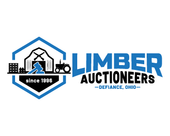 Logo design for a agriculture company by LogoArena professional logo designers. Submitted for Limber Auctioneers logo contest by paulwaterfall, entry number 36