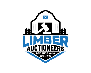 Logo design for a agriculture company by LogoArena professional logo designers. Submitted for Limber Auctioneers logo contest by paulwaterfall, entry number 1