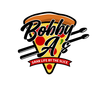 Logo design for a restaurant company by LogoArena professional logo designers. Submitted for Bobby A's  logo contest by Anton_WK, entry number 82