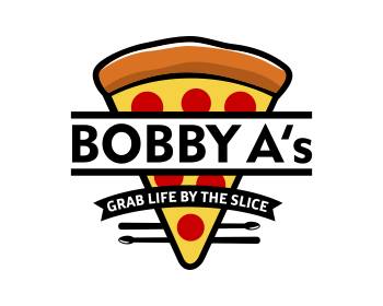Logo design for a restaurant company by LogoArena professional logo designers. Submitted for Bobby A's  logo contest by Anton_WK, entry number 24
