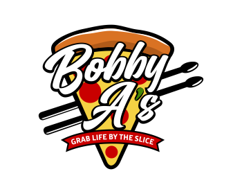 Logo design for a restaurant company by LogoArena professional logo designers. Submitted for Bobby A's  logo contest by Anton_WK, entry number 50