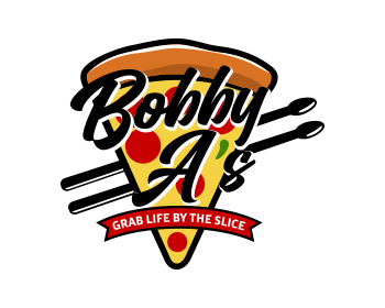 Logo design for a restaurant company by LogoArena professional logo designers. Submitted for Bobby A's  logo contest by Anton_WK, entry number 81