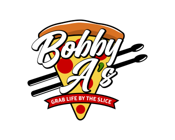 Logo design for a restaurant company by LogoArena professional logo designers. Submitted for Bobby A's  logo contest by Anton_WK, entry number 92