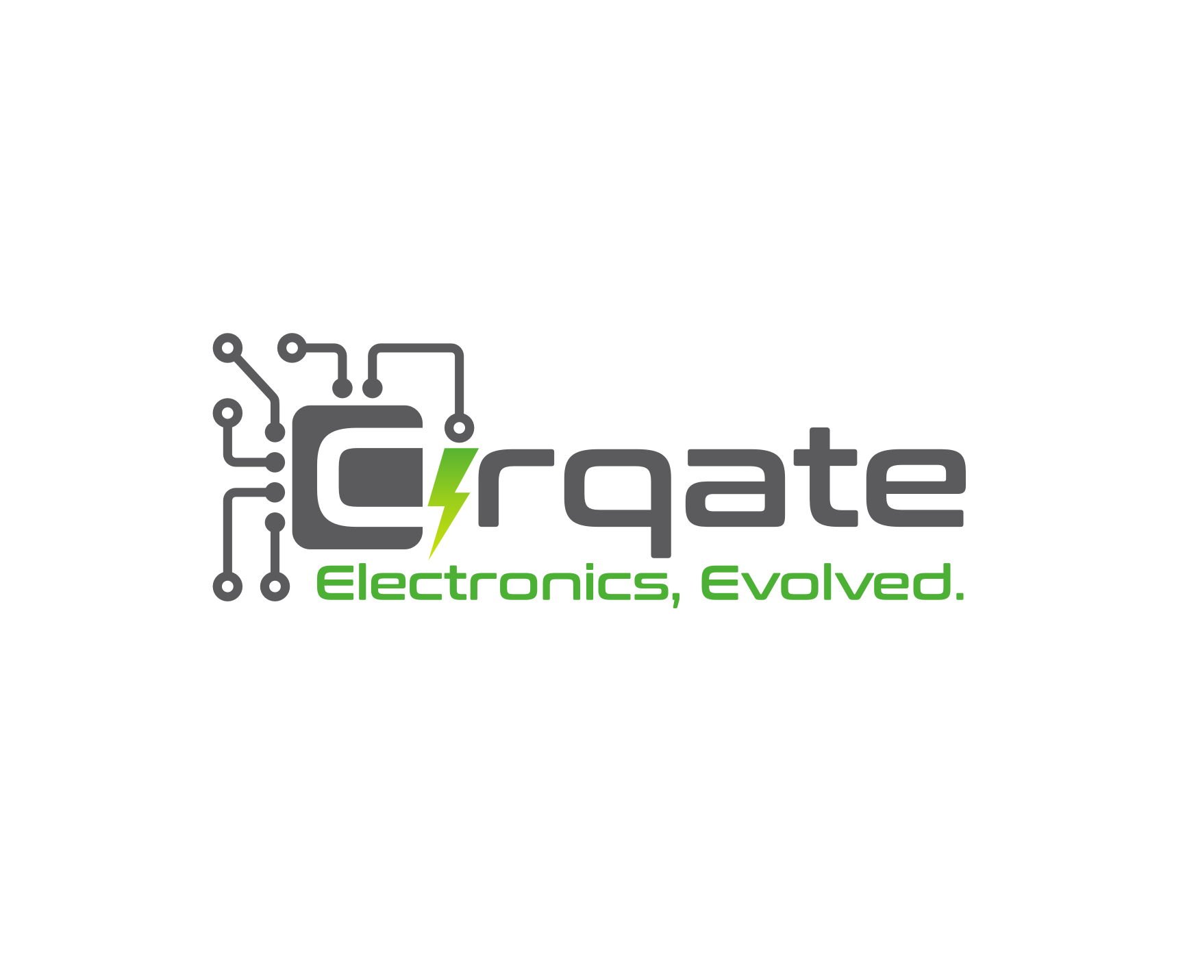 Logo design for a technology company by LogoArena professional logo designers. Submitted for Cirqate logo contest by irwandesign, entry number 163