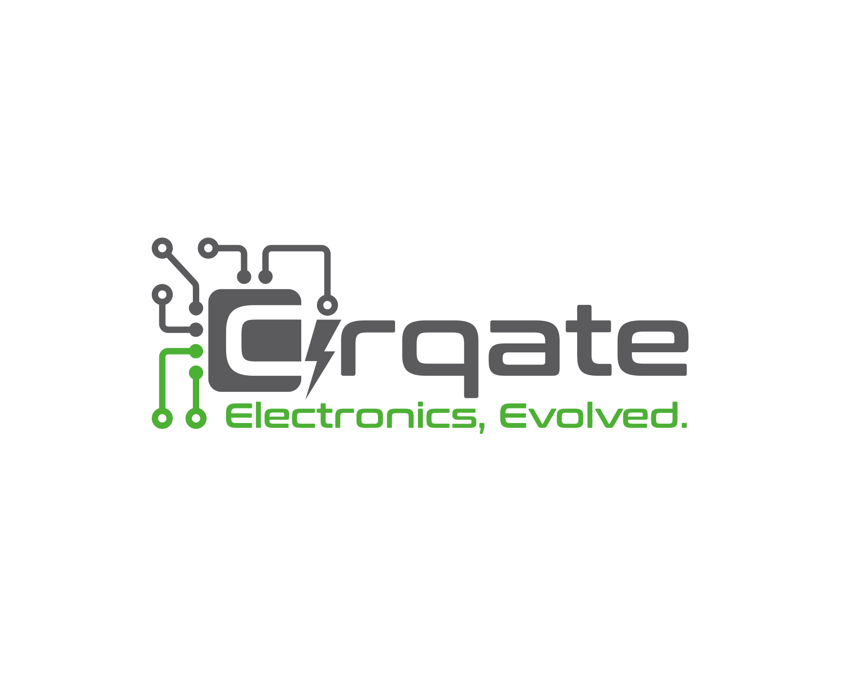 Logo design for a technology company by LogoArena professional logo designers. Submitted for Cirqate logo contest by irwandesign, entry number 148