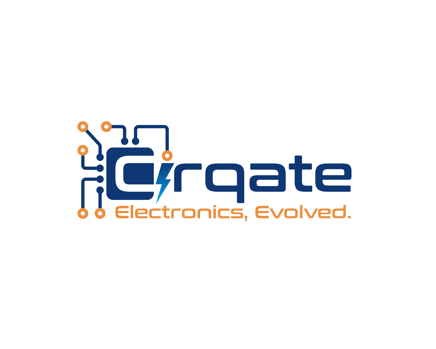 Logo design for a technology company by LogoArena professional logo designers. Submitted for Cirqate logo contest by irwandesign, entry number 156