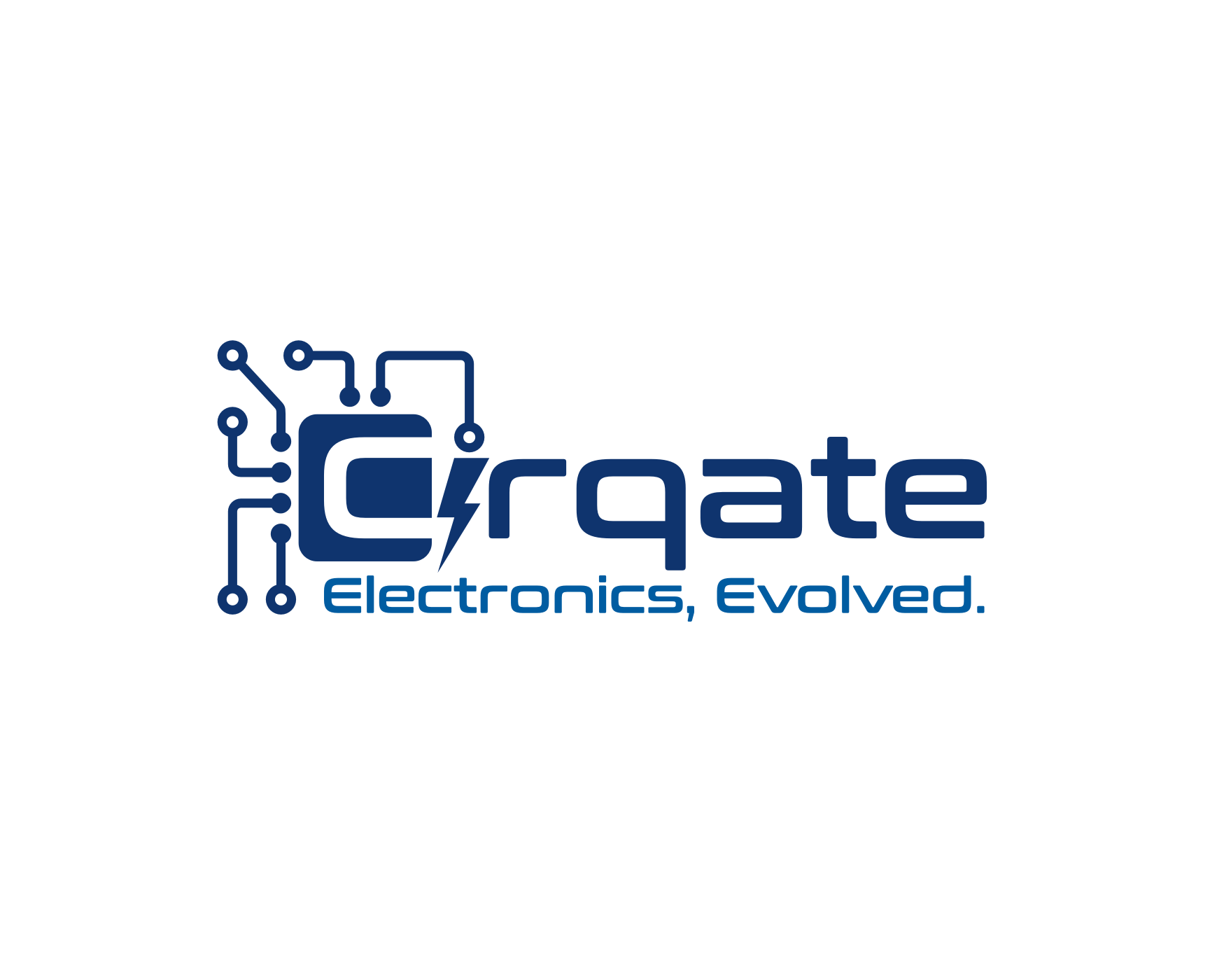 Logo design for a technology company by LogoArena professional logo designers. Submitted for Cirqate logo contest by irwandesign, entry number 94