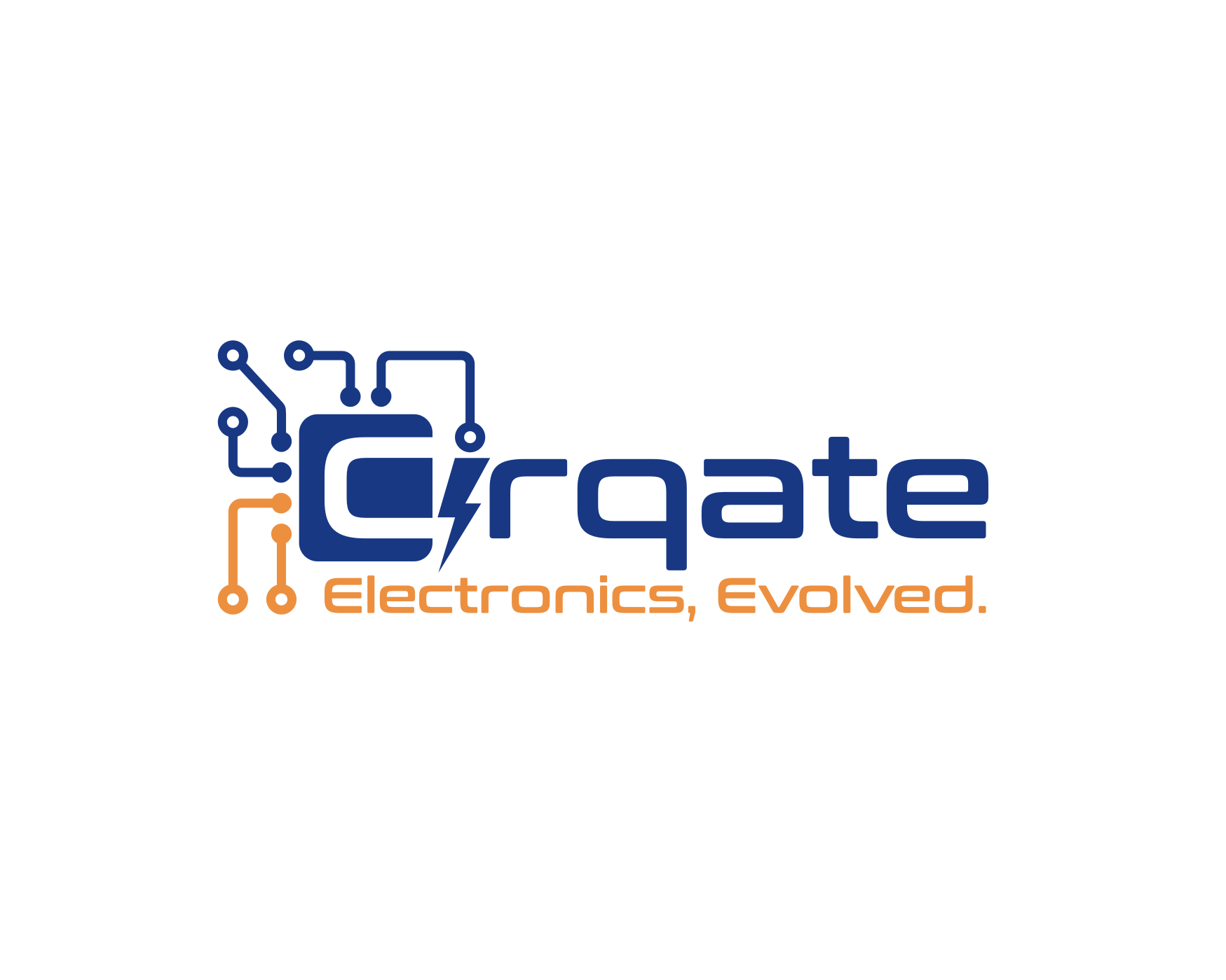 Logo design for a technology company by LogoArena professional logo designers. Submitted for Cirqate logo contest by irwandesign, entry number 149