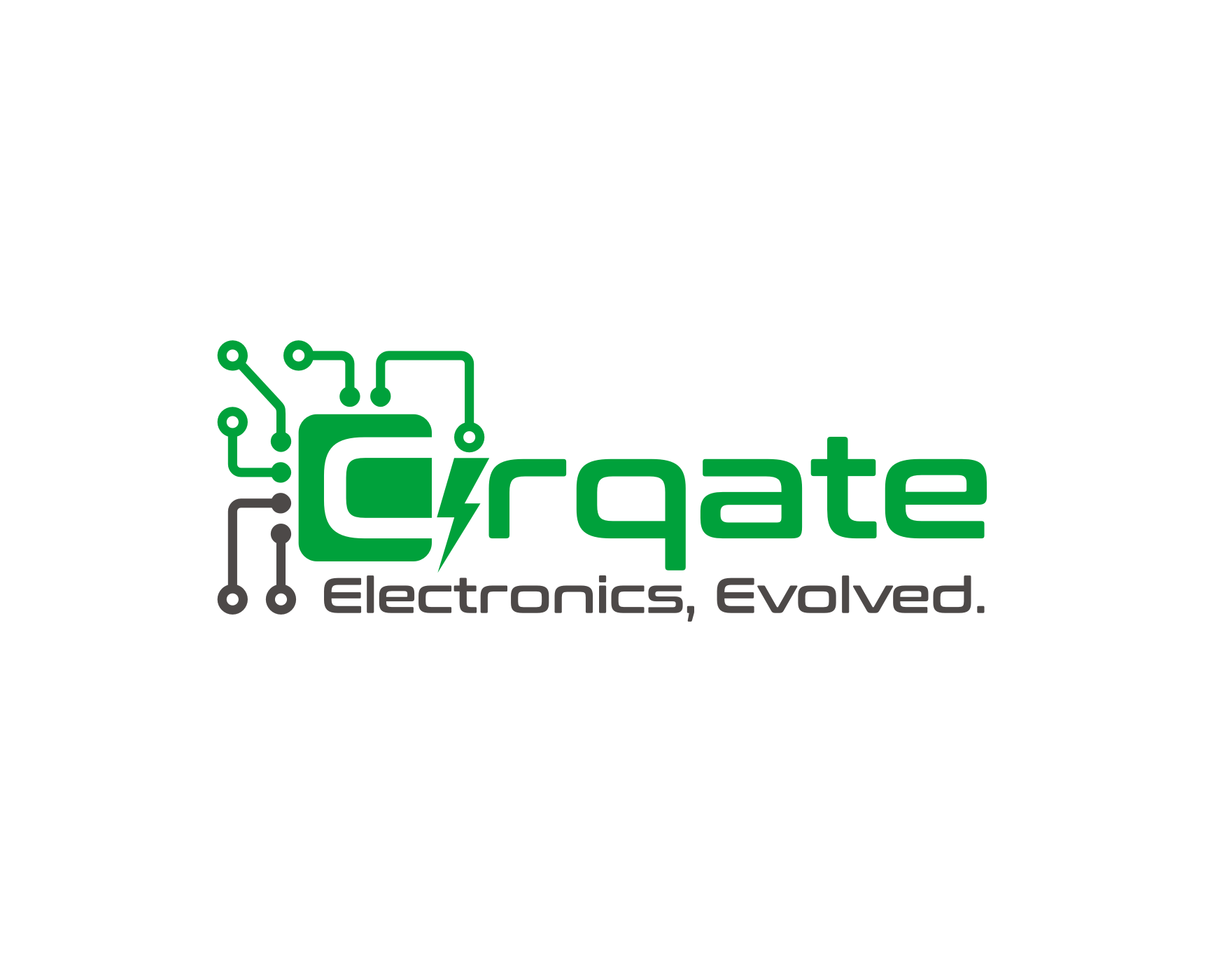 Logo design for a technology company by LogoArena professional logo designers. Submitted for Cirqate logo contest by irwandesign, entry number 145