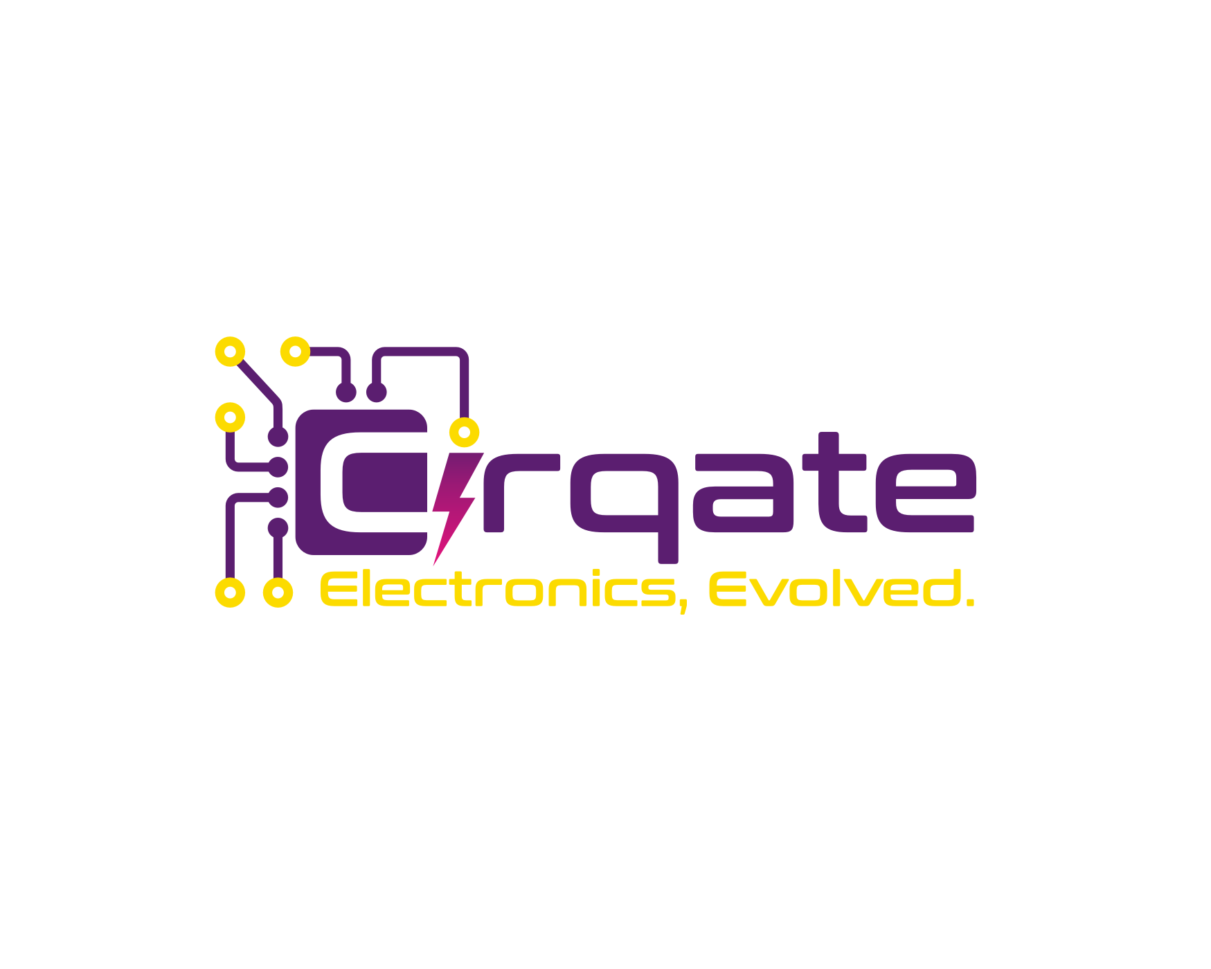 Logo design for a technology company by LogoArena professional logo designers. Submitted for Cirqate logo contest by irwandesign, entry number 157